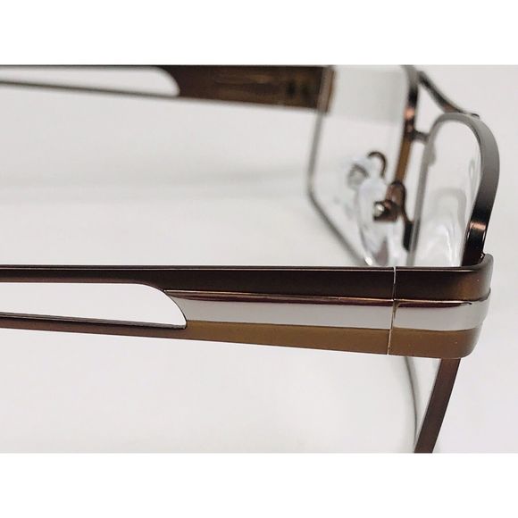 New Wide Guyz Brown COSTELLO Eyeglasses 59mm for The Stylish Large Man - Picture 7 of 12